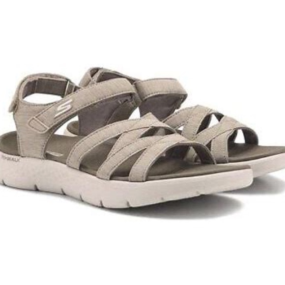 Skechers Shoes - Skechers Go Walk Flex Sandals - Sunshine Taupe size 9